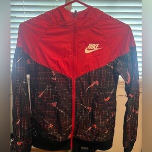 Boys Youth Nike windbreaker jacket